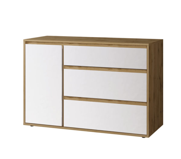 Комод 1Д/3Ш Нітро Софт