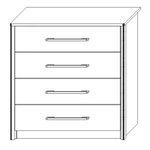 Комод 800 Скарлет