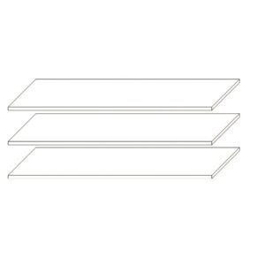 Набір полиць до шафи 3Д, 4Д Франческа