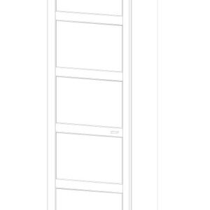Шафа гардеробна 1Д Орегон