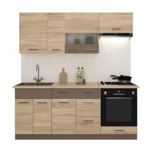 Модульна кухня Аліна дуб сонома/латте. Розмір 2 метри