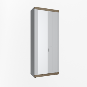 Шафа 2Д Санторіні білий/дуб вікінг