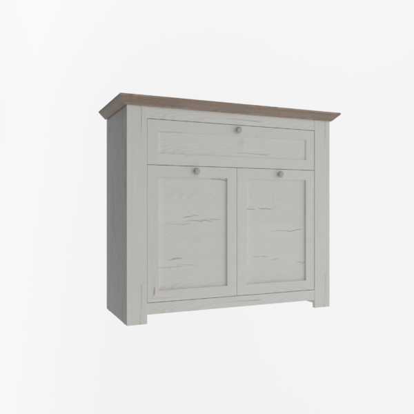 Комод 2Д1Ш Версаль сосна арктична/мадагаскар